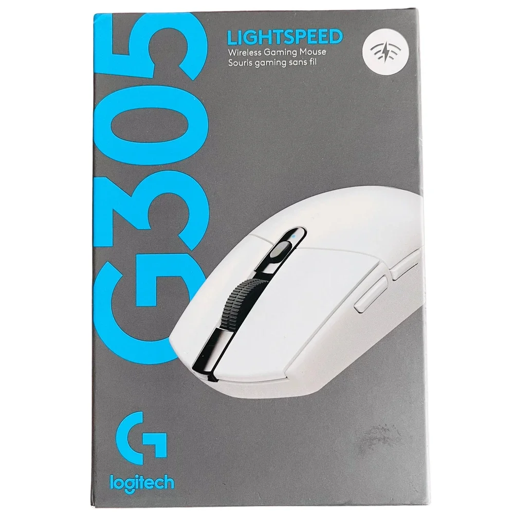 Logitech G305 LIGHTSPEED Wireless Gaming Mouse - White SEALED